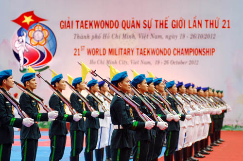 ໄຂການແຂ່ງຂັນ Taekwondo ທະຫານໂລກຄັ້ງທີ 21